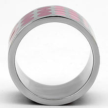 Cargar imagen en el visor de la galería, TK820 - High polished (no plating) Stainless Steel Ring with Epoxy  in Multi Color