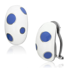 Load image into Gallery viewer, TK900 - High polished (no plating) Stainless Steel Earrings with Epoxy  in Multi Color