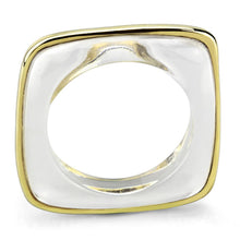 Cargar imagen en el visor de la galería, VL081 - IP Gold(Ion Plating) Brass Ring with Synthetic Synthetic Stone in Clear