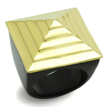 Cargar imagen en el visor de la galería, VL119 - IP Gold(Ion Plating) Stainless Steel Ring with No Stone